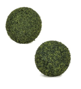 42 inch Artificial Outdoor English Boxwood Balls